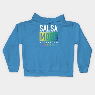 Salsa Mode - Activated - Colorido Kids Hoodie